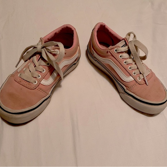 Pink Old Skool Vans Missy Size 12 - Picture 3 of 10